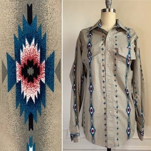 Vintage Wrangler Long Sleeve Button Up